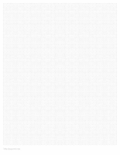 0.1 inch printable dot paper template